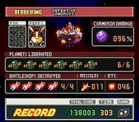 une photo d'Ã©cran de StarFox 2 sur Nintendo Super Nes